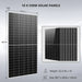 Off Grid Solar Kit 10 X 550 Watts Solar Panels 4 X 5.12KWh Powerwall Lithium Battery 10KW Solar Inverter 48vdc 120v/240v SGM-10K20