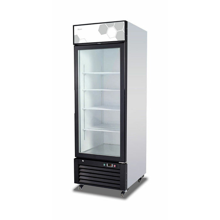 Migali 1 Glass Door Merchandiser Freezer  23 cu. ft.  C-23FM-HC