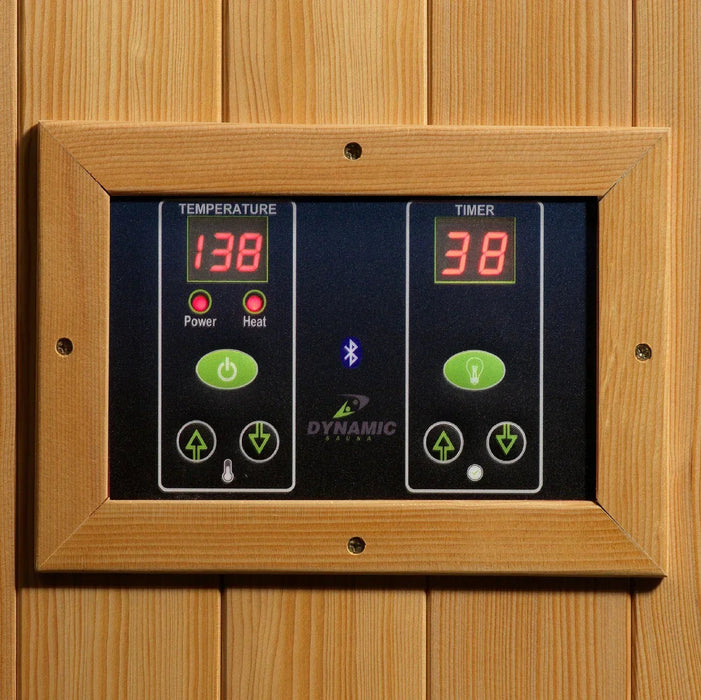 Golden Designs "Gracia" Full Spectrum Infrared Sauna 1-Person w/ Hemlock DYN-6119-03-FS