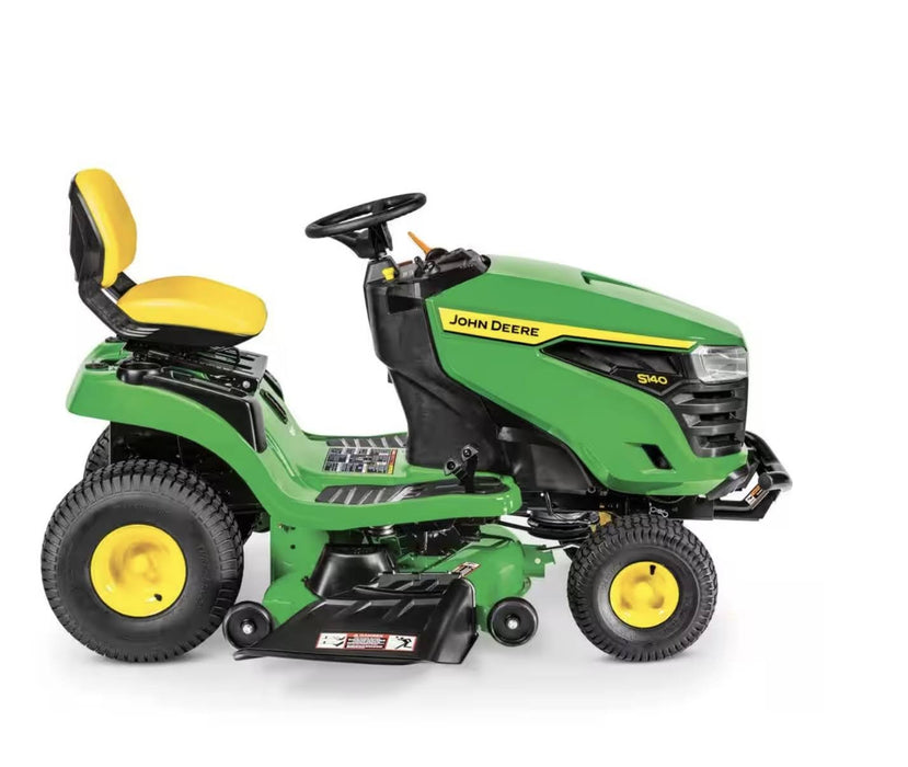 John Deere S140 48 in. 22 HP V-Twin GAS Hydrostatic Riding Lawn Tractor