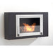 Eco-Feu 33" Brooklyn Wall Mount Ethanol Fireplace, 2 Color Options