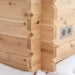 Dundalk Leisurecraft Canadian Timber 3-4 Person Grandby Cabin Outdoor Electric Heated Sauna