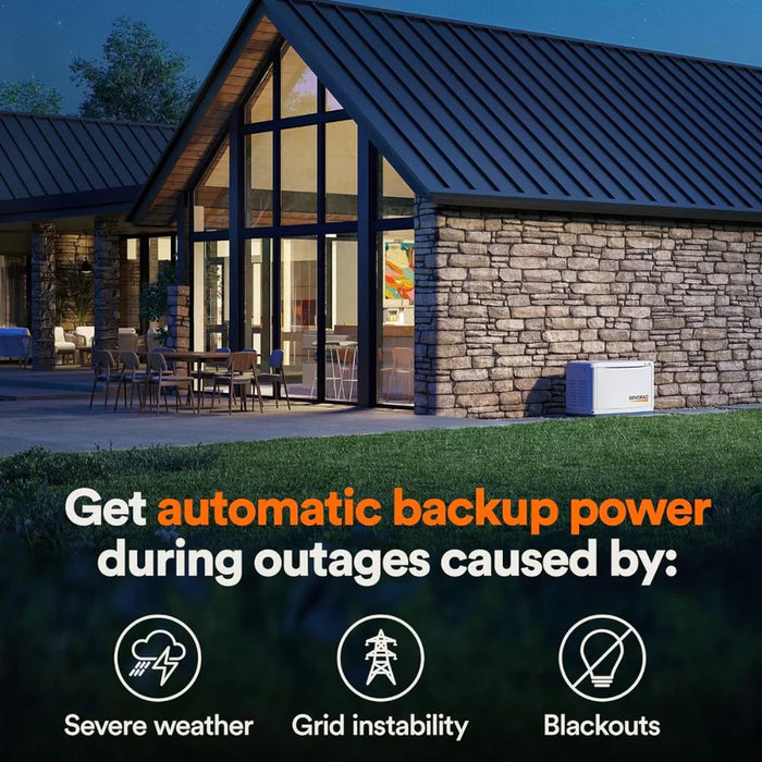 Generac 7209 Guardian 24kW Automatic Home Standby Generator Wi-Fi Enabled