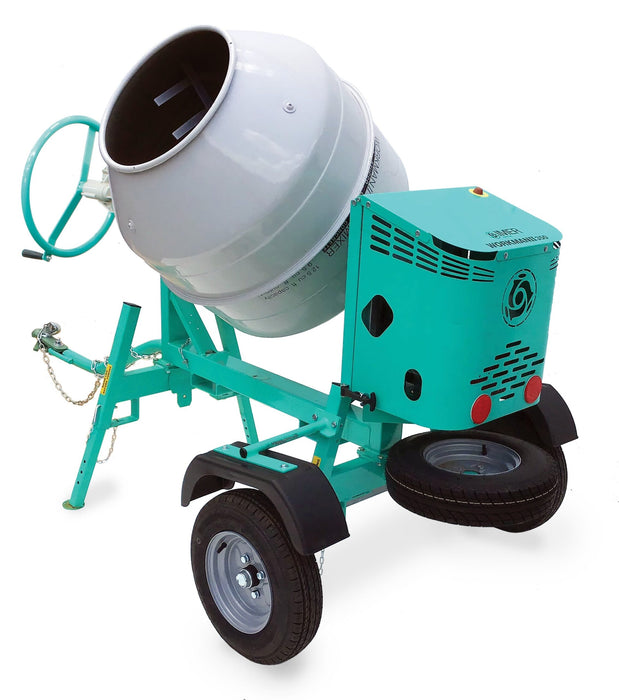 Towable Multi-Mixer | 1.5 HP | Steel Drum | IMER Workman II 350 - 1105862
