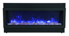 Amantii 60" Panorama Series Tall Deep Built-In Electric Fireplace