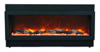 Amantii 60" Panorama Series Tall Deep Built-In Electric Fireplace
