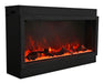 Amantii 60" Panorama Series Tall Deep Built-In Electric Fireplace