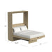 Queen Size Murphy Bed with Desk | Inovabed