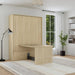 Queen Size Murphy Bed with Desk | Inovabed