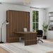 Queen Size Murphy Bed with Desk | Inovabed