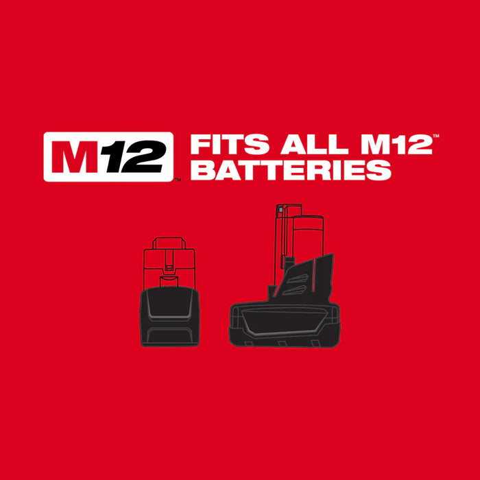 Milwaukee 2473-22 M12 Force Logic Press Tool 1/2" - 1" Kit