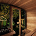 SaunaLife Model CL5G Cube-Series Outdoor Sauna | 4 Persons