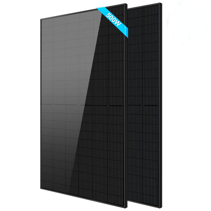 SunGoldPower 500 Watt Mono Black PERC Solar Panel SG-500WM