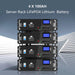 SunGoldPower Off-Grid Solar Kit 13000W 48VDC 120V/240V LifePo4 20.48KWH Lithium Battery 14 X 415 Watts Solar Panels SGR-13KM