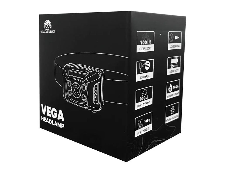Lampe frontale Big Adventure, Lumens : 700 vue 6