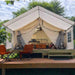 14'x16' Alpha Pro Wall Tent , Extended Flysheet & Porch (Fire Water Repellent)