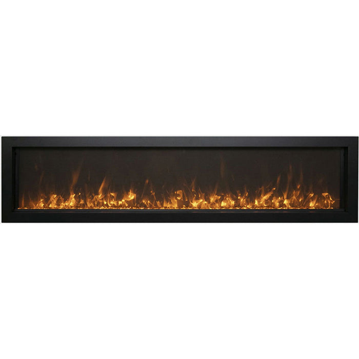 Amantii Panorama BI Slim 72" Smart Electric Fireplace - BI-72-SLIM-OD
