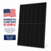AMPS 410W (Pallet of 31) Mono PERC All Black Solar Panel AMPS-410P-54BB Domestic Content