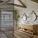 Ancerre 84” Momo Bathroom Vanity Oak Double Sinks VTS-Momo-84-Oak-WQZ
