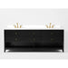 Ancerre 84” Momo Bathroom Vanity Oak Double Sinks VTS-Momo-84-Oak-WQZ