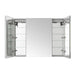 Aquadom Signature Royale 40'' × 30'' LED Lighted Triple Door Medicine Cabinet