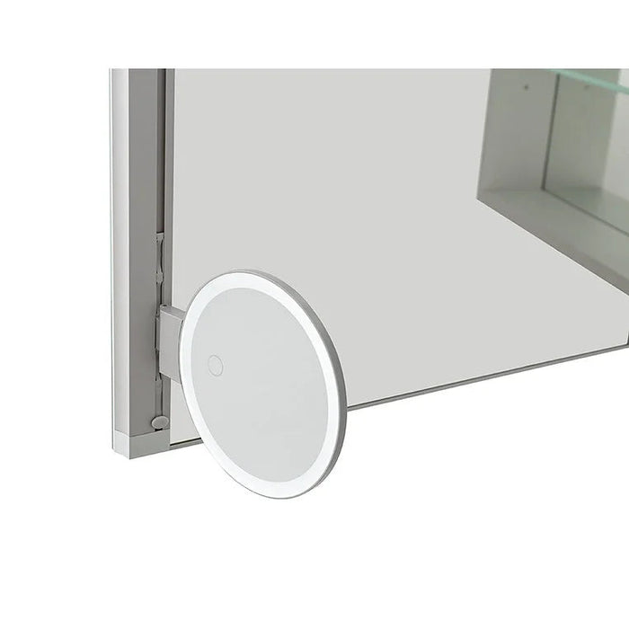 Aquadom Signature Royale 40'' × 30'' LED Lighted Triple Door Medicine Cabinet
