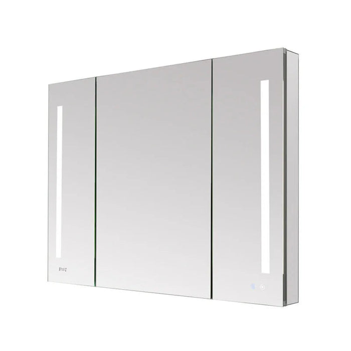 Aquadom Signature Royale 40'' × 30'' LED Lighted Triple Door Medicine Cabinet