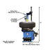 Atlas TC229LH Tire Changer with Left Hand Assist Arm | Professional Automotive Tire Service Machine | Model TC229LH