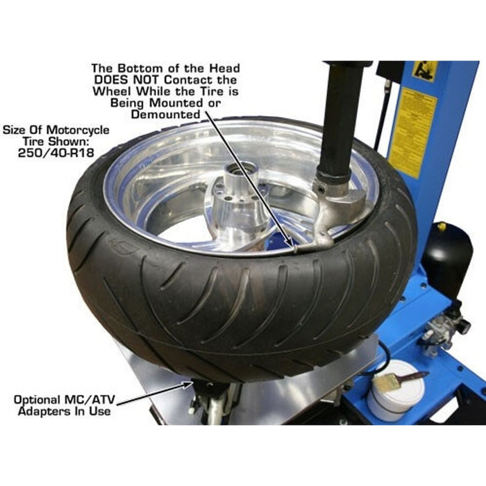 Atlas TC229LH Tire Changer with Left Hand Assist Arm | Professional Automotive Tire Service Machine | Model TC229LH