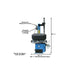 Atlas TC289DAA Tire Changer & WB11 Wheel Balancer Combo – Professional Rim Clamp Machine and Digital Wheel Balancer | TCWB-COMBO9-FPD
