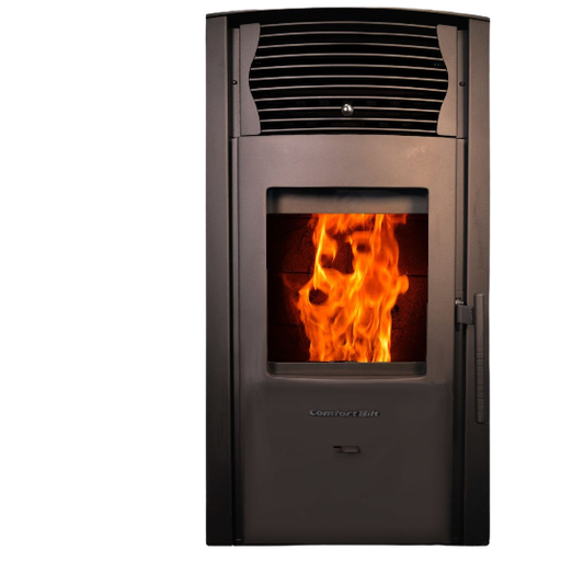 ComfortBilt Pellet Stove Charcoal Grey/ Black Summer HP50S-Black
