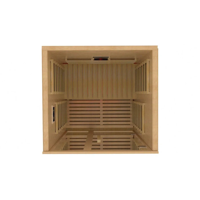 Golden Designs "Gracia" Full Spectrum Infrared Sauna 1-Person w/ Hemlock DYN-6119-03-FS