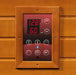 Golden Design Low EMF 2-Person Dynamic "Versailles" FAR Infrared Sauna with Hemlock Wood | Model: DYN-6202-03