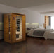 Golden Design Low EMF 2-Person Dynamic "Versailles" FAR Infrared Sauna with Hemlock Wood | Model: DYN-6202-03