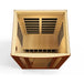 Golden Design Low EMF 2-Person Dynamic "San Marino" FAR Infrared Sauna with Hemlock Wood | Model: DYN-6206-01