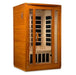 Golden Design Low EMF 2-Person Dynamic "San Marino" FAR Infrared Sauna with Hemlock Wood | Model: DYN-6206-01