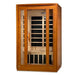 Golden Design Low EMF 2-Person Dynamic "San Marino" FAR Infrared Sauna with Hemlock Wood | Model: DYN-6206-01