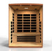 Golden Designs Ultra Low EMF 3-Person Dynamic "Lugano" FAR Infrared Sauna with Hemlock Wood | Model: DYN-6336-02 Elite