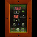 Golden Designs Ultra Low EMF 3-Person Dynamic "Lugano" FAR Infrared Sauna with Hemlock Wood | Model: DYN-6336-02 Elite
