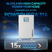 Eco-Worthy 5kW Home Backup Solar Power Bundle | 51.2V 314Ah Battery and 48V 5000w Off Grid Inverter