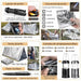 Sac tactique de Survie 72H Complet–80L + 30+ Équipements Outdoor Woody’s Camp