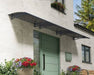 Canopia by Palram Aquila 4500 Door & Window Awning, 15' L x 3' W x 6.9" H - Gray Structure/Solar Gray Panels