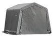 ShelterLogic Shed-in-a-Box 10 x 10 x 8 ft Peak Gray