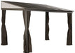 Sojag Portland Wall Gazebo 8x12 - Brown