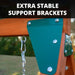 Gorilla Playsets Outing w/ Dual Slides Swing Set