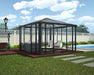 Canopia by Palram Ledro Gazebo 12 x 12 w/screen doors GRAY/BRNZ