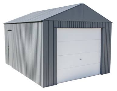 Sojag Everest Garage 12 x 15 ft. in Charcoal
