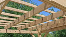 Yardistry Meridian Pergola with Premium Cedar Lumber (10 ft. x 12 ft.)