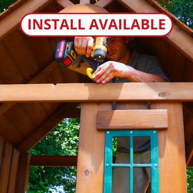 Swing-N-Slide Knightsbridge Plus Wood Complete Play Set