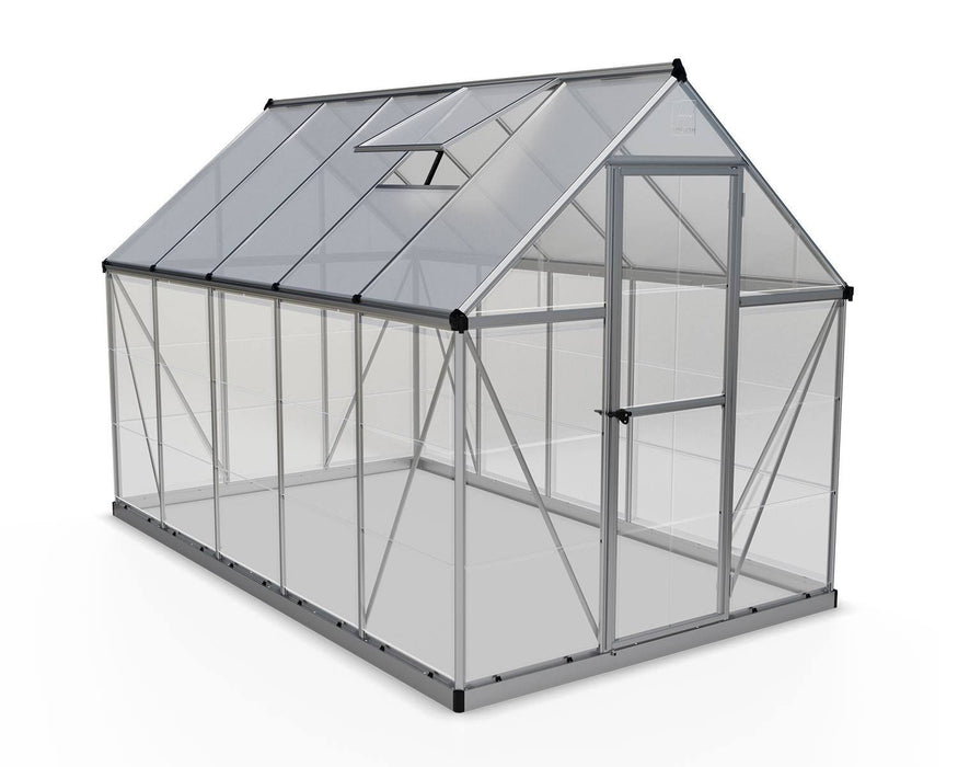 Canopia By Palram Hybrid Hobby 6 ft. x 10 ft. Greenhouse Kit - Hybrid Panels